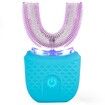 U Shape Automatic Toothbrush with UV Light, Wireless Charging 4 Cleaning Modes, Home Travel Washable Dual Use