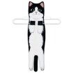 Hand Towels for Bathroom Kitchen,Cute Cat Quick-Dry Hanging Hand Towels Decorative for Bathroom Face Towels,Funny Gifts for Cat Lovers (Black And White)