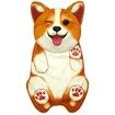 Corgi Hand Towels for Bathroom Kitchen Cute Dog Decor Decorative Hanging Towels  Absorbent Soft Face Towels Housewarming  Dog Mom Gifts for Women Dog Lover