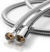 Shower Hose, Kink Free Stainless Steel Shower Hose Pet Bathing Cleaning, 1.5M Chrome