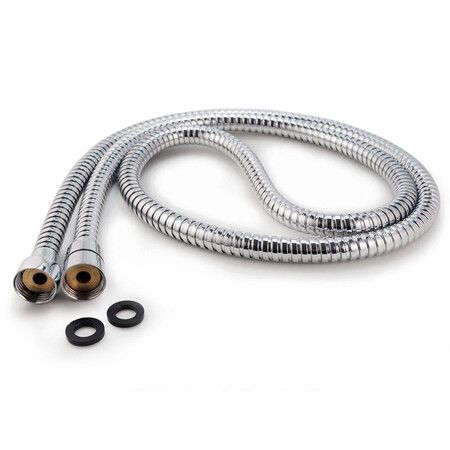 Shower Hose, Kink Free Stainless Steel Shower Hose Pet Bathing Cleaning, 1.5M Chrome