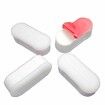 Bidet Toilet Seat Bumper for Bidet Attachment with Strong Adhesive White 4PACK