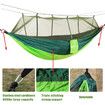 Camping Hammock with Net, Lightweight Portable Hammock, Double Parachute, High Capacity and Tear Resistance, Perfect for Hammocks