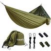 Camping Hammock with Net, Lightweight Portable Hammock, Double Parachute, High Capacity and Tear Resistance, Perfect for Hammocks