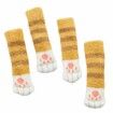 16Pcs Chair Socks Creative Fancy Table Leg Pads with Cute Cat Paws Design Chair Legs Table Foot Covers Reliable Furniture Floor Protector