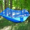 Camping Hammock with Mosquito Net, Portable Automatic Quick Open Outdoor Hammock, Nylon Parachute Material Hammocks