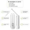 Portable Bidet,Mini Foldable Handheld Personal Travel Bidet with 2 Pressure Options Electric Sprayer Toilet (White)