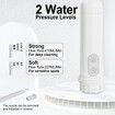 Portable Bidet,Mini Foldable Handheld Personal Travel Bidet with 2 Pressure Options Electric Sprayer Toilet (White)
