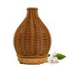 Essential Oil Diffuser Rattan Aroma Mist Humidifiers Aromatherapy Diffusers With Waterless Auto Shut-Off Protection For Home