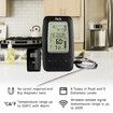 Wireless Food Thermometer Digital Remote Alarm Cooking BBQ Kitchen Tool