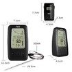 Wireless Food Thermometer Digital Remote Alarm Cooking BBQ Kitchen Tool