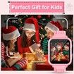 Smart Watch for Kids,Toddler Watch Toys with 24 Games Camera Video Recorder Music Alarm Calculator Calendar Stopwatch Flashlight Pedometer Birthday Gift Toys Age3+ (Pink)