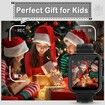 Smart Watch for Kids,Smart Watch Toys with 24 Games Camera Video Recorder Music Alarm Calculator Calendar Flashlight Stopwatch Pedometer Gift Toys for Age3+ Boys and Girls (Black)