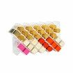 Lipstick Holder Organizer 32 Spaces Acrylic Stackable for Lipgloss Organizers Makeup Vanity Display(2 Pack)