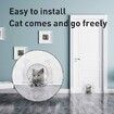 Cat Door, Interior Cat Door Pet Door for Cats