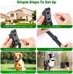 Wireless Dog Fence, Wireless Boundary Containment System for Large and Medium Dogs