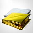 Folding Emergency Thermal Blanket Outdoor Waterproof 210Cm*160Cm Gold Survival Rescue Shelter Outdoor Camping Keep Warm