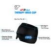 Form Fitting Head Gel Ice Cap Cold Therapy  Ice Head Wrap Ice Pack Mask Cold Cap-Black