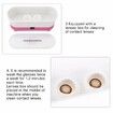 Ultrasonic Jewelry Cleaner Denture Eye Glasses Coins Silver Cleaning Machine Color Pink