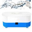 Ultrasonic Jewelry Cleaner Denture Eye Glasses Coins Silver Cleaning Machine Color Blue