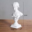 Classical Greek Venus Milo Bust Statue, Resin Sculpture Figurine for Home Decor