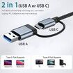 USB 3.0 Hub with 7 Ports, USB C to USB 3.0 Hub for MacBook, Mac Pro/Mini, iMac, Ps4, PS5, Surface Pro, Flash Drive, Samsung