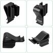 14 Pcs Plastic Golf Club Organizer Clip Putter Bag Holder Iron Driver Protector Set