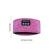 Music Bluetooth Sleeping Headband Eye Mask Headscarf Running Yoga Fitness Sleep Headphone Headscarf Headscarf Color Pink