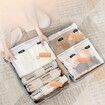 6pcs No Vacuum or Pump Needed Press Roll Compression Bags Travel Essentials  Packing Space Saver Bags Organizers 40x60cm