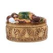 Saint Joseph Statue Religious Decoration Boxes, Catholic Gifts, Rosary Box, Used to Store Rosary Beads, Souvenir Coins, Ring(12X8X7.5CM)