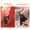 4pcs Rug Carpet Grippers Triangle Rubber Mat Sticker Reusable Non Slip Silicone Washable Grips Home Bath Room Corners Pads