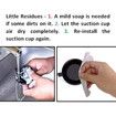 Car Tent Suction Cup Hook, 4pcs per Set Suction Cup Hook for Camping, Travel