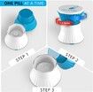 3 in 1 Pill Crusher Cutter Splitter Grinder, Pill Crusher Pulverizer