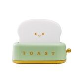 Cute Toaster Shape Room Decor Night Light for Bedroom Bedside Living Room Dining Room Desk Decor Gift