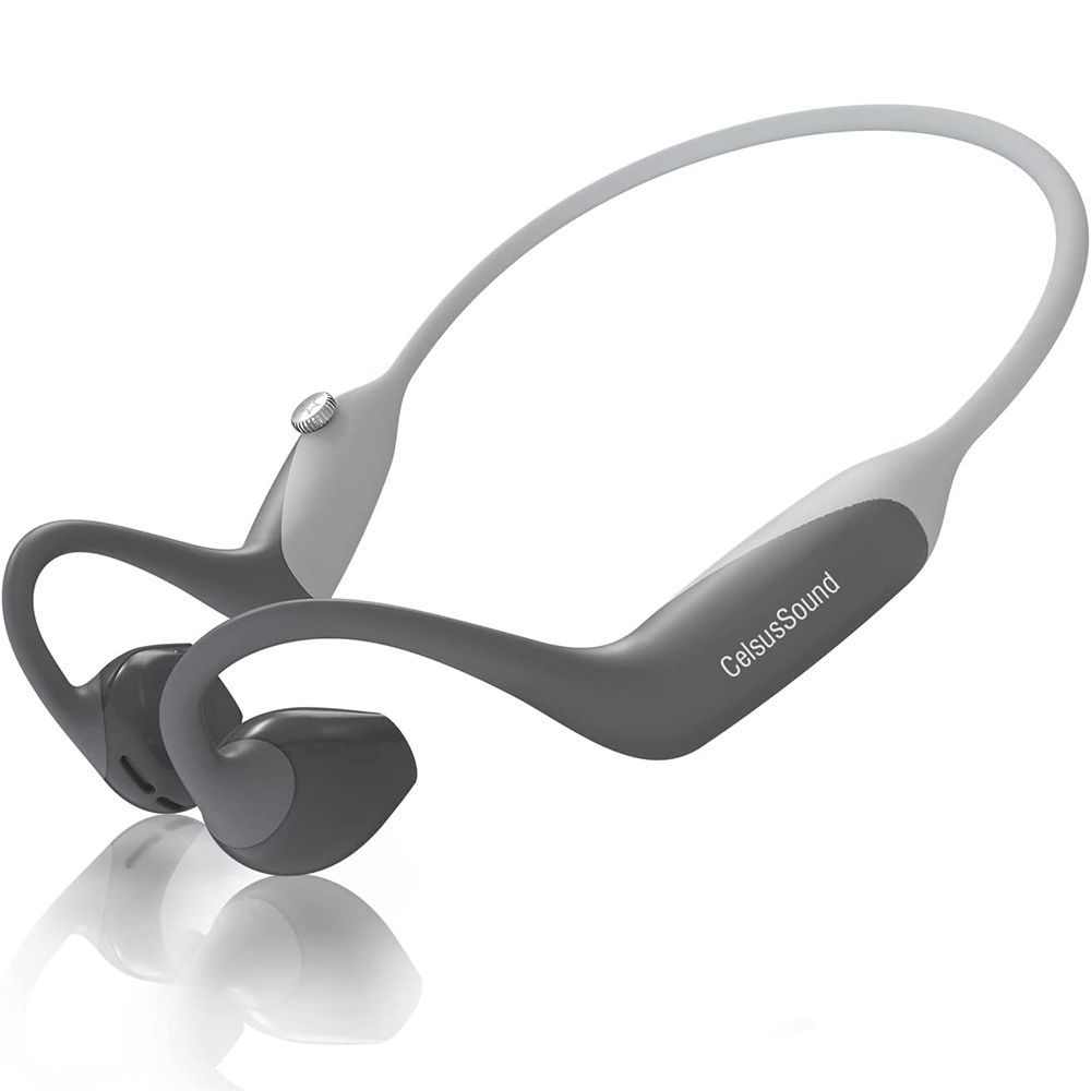 Bone Conduction Headphones with Noise-Canceling MIC for Running and Workout