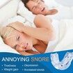 Anti-Snoring Mouthpiece,Snoring Solution Comfortable Mouth Guard,Helps Stop Snoring,Anti-Snoring Devices for Men/Women a Better Night's Sleep (Blue)