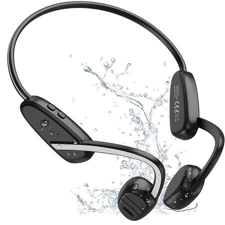 Bone Conduction Headphones Bluetooth 5.3 Open Ear Headphones for Running, Sports