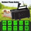 Emergency Solar Power Hand Crank Dynamo Wind Up 4000mAh Phone Charger Bank SOS AM/FM/NOAA Weather Pocket Flashlight Radio Color Green