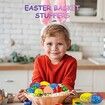 Easter Basket Stuffers Maracas Eggs for Kids Set of 6 Easter Eggs Wooden Percussion Musical Shaker Egg for Toddlers Kids Babies Boys Girls Gifts