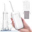 Portable Dental Irrigator, Mini Cordless Oral Irrigator, Water Teeth Cleaner for Travel and Home, Dental Flosser for Teeth, Gums, Braces(1 Pack)