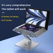 Alloy Laptop Holder Adjustable Foldable Notebook Cooling Holder Anti Slip Cooling Bracket Support for 10-17 Inch Tablet