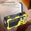 Emergency Solar Hand Crank Weather Radio AM/FM Radio Waterproof 2000mAh Power Bank Bluetooth Speaker LED Flashlight Phone Charge