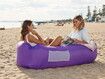 Inflatable Lounger Air Sofa Hammock Portable No Pump Require  Couch for Backyard Beach Traveling Camping Picnics  Festivals Camping Compression Sacks