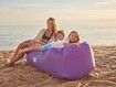 Inflatable Lounger Air Sofa Hammock Portable No Pump Require  Couch for Backyard Beach Traveling Camping Picnics  Festivals Camping Compression Sacks