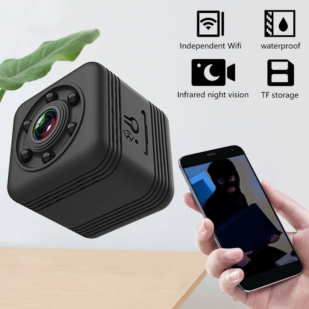 1080P Mini HD Wireless Wifi Camera IP CCTV Night Vision  Home Security Sensor Night Vision Waterproof Shell Camcorder Micro Camera DVR Motion