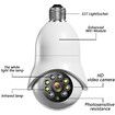 1080P Lamp Camera 360 Rotate Full Color Night Vision Smart Wifi Camera Outdoor Security Camera Track Video Surveillance