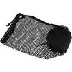 Nylon Mesh Golf Pouch Black Golf Ball Bag Can Hold 48-56 Golf Balls Storage Pouch 1 Pack