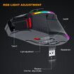 Wireless Mouse Bluetooth Rgb Wireless Mouse With Usb Rechargeable Laptop Mice Mouse Mouse Desktop Computers Usb Optical Mice