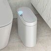 Bathroom Trash Can with Lid, 2.5 Gallon Waterproof Automatic Motion Sensor Garbage Bin