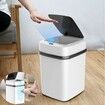 12L USB Rechargeable Automatic Sensor Dustbin Smart Trash Can Kitchen Bin for Bathroom Bedroom